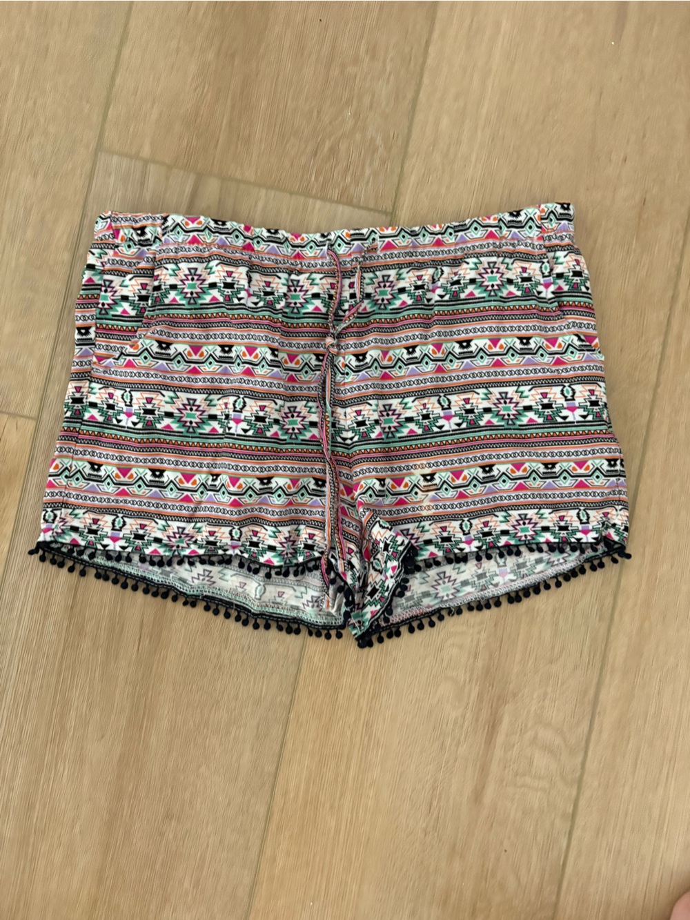 No Boundaries Aztec Print Strapless Tube Top Size Medium